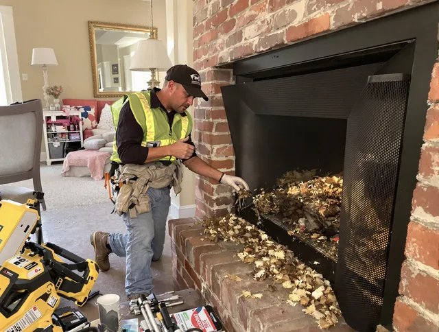 Safe screening installation by Lehigh Acres Chimney Sweep in Lehigh Acres, FL