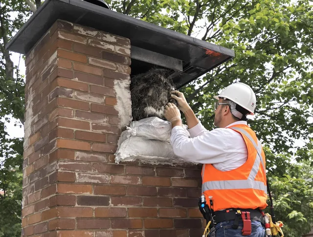 Humane removal of debris and animals by Lehigh Acres Chimney Sweep in Lehigh Acres, FL