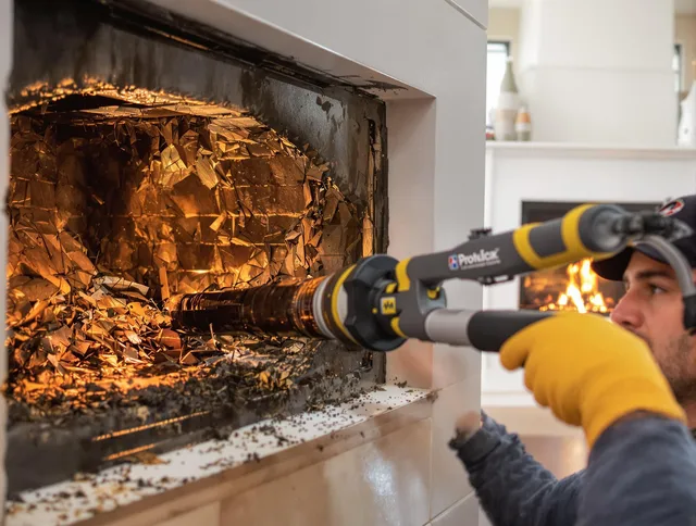 Professional chimney cleaning by Lehigh Acres Chimney Sweep in Lehigh Acres, FL