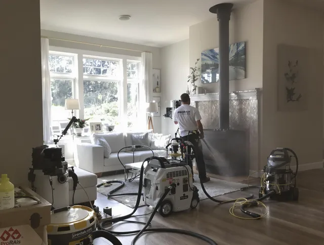 Soot removal service by Lehigh Acres Chimney Sweep for a fireplace in Lehigh Acres, FL
