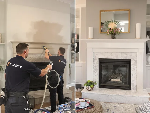 Professional soot removal by Lehigh Acres Chimney Sweep team in Lehigh Acres, FL